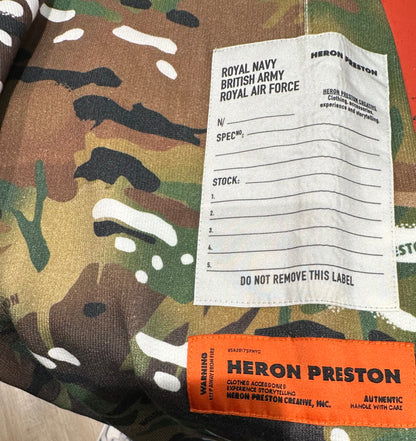 Heron Preston Camouflage Print Track Trousers