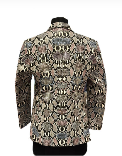 Snake Print Jacket