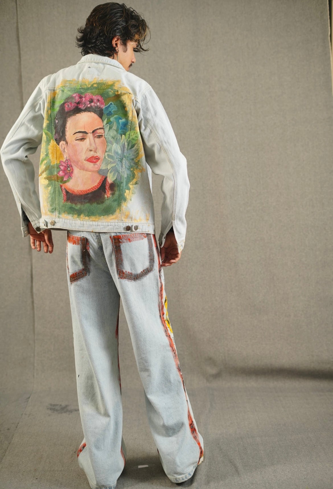 Frida Face Handpainted Jacket