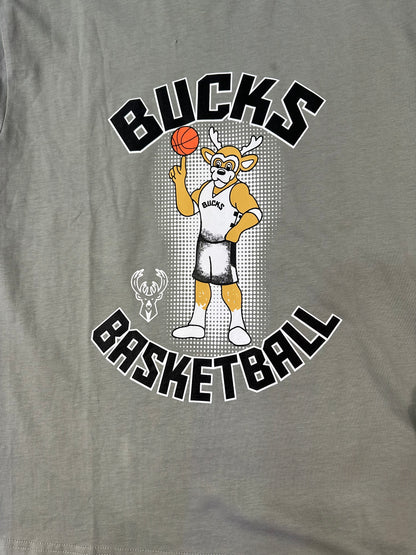 New Eras Grey Basketball tee