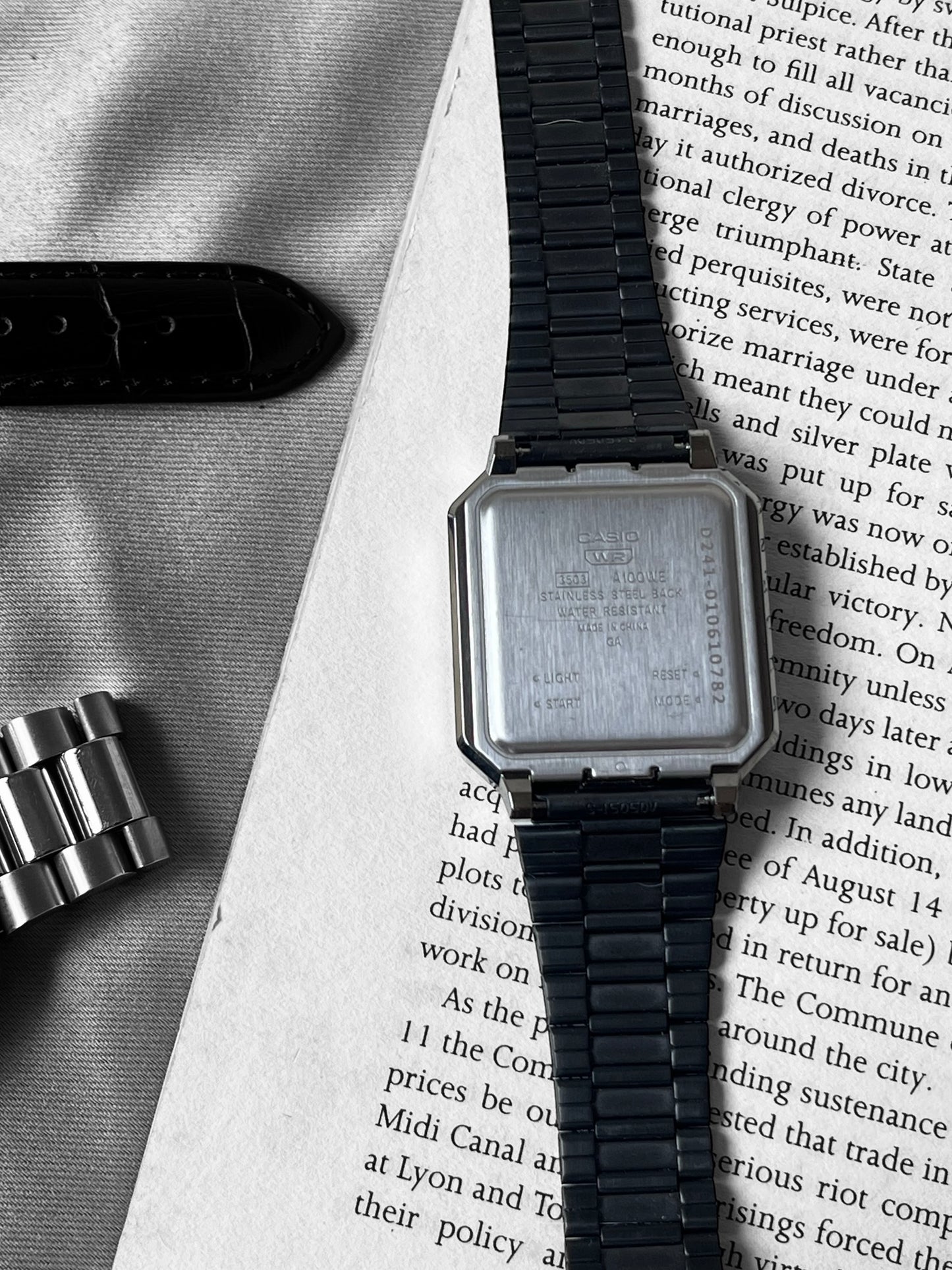 Casio Vintage Black Digital Watch