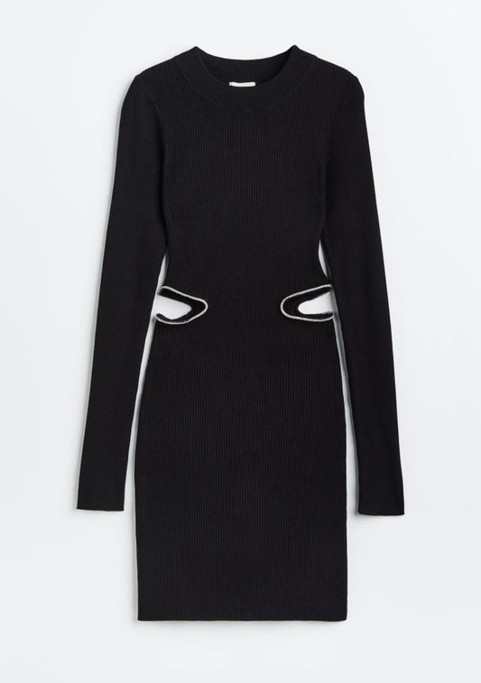 H&M Cut Out Bodycon Dress