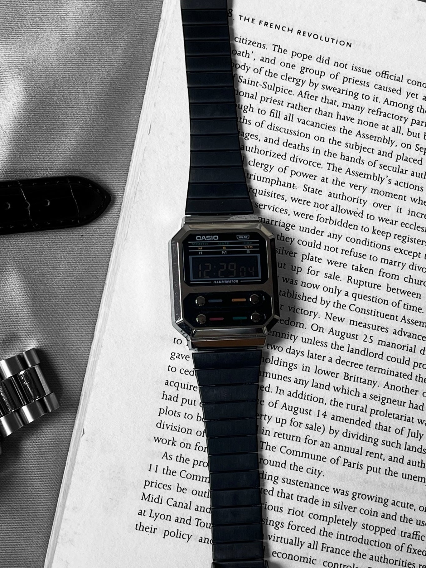 Casio Vintage Black Digital Watch