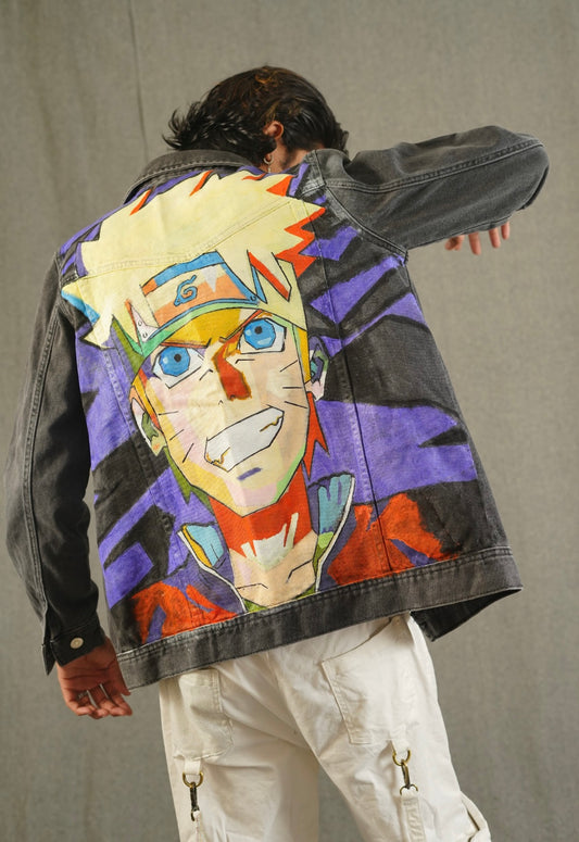 Naruto Strokes Handpainted Jacket