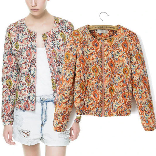 Trafaluc Zara Printed Jacket