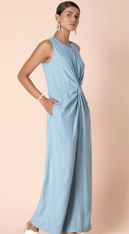 Earthen Blue Dress