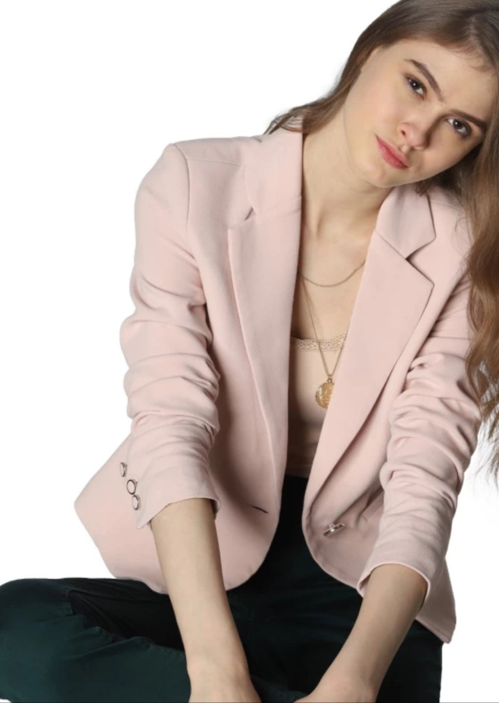 Vero Moda Pink Women Blazer