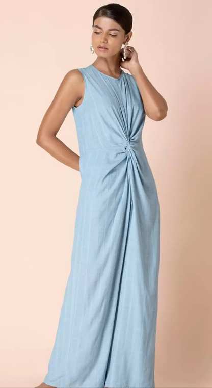 Earthen Blue Dress
