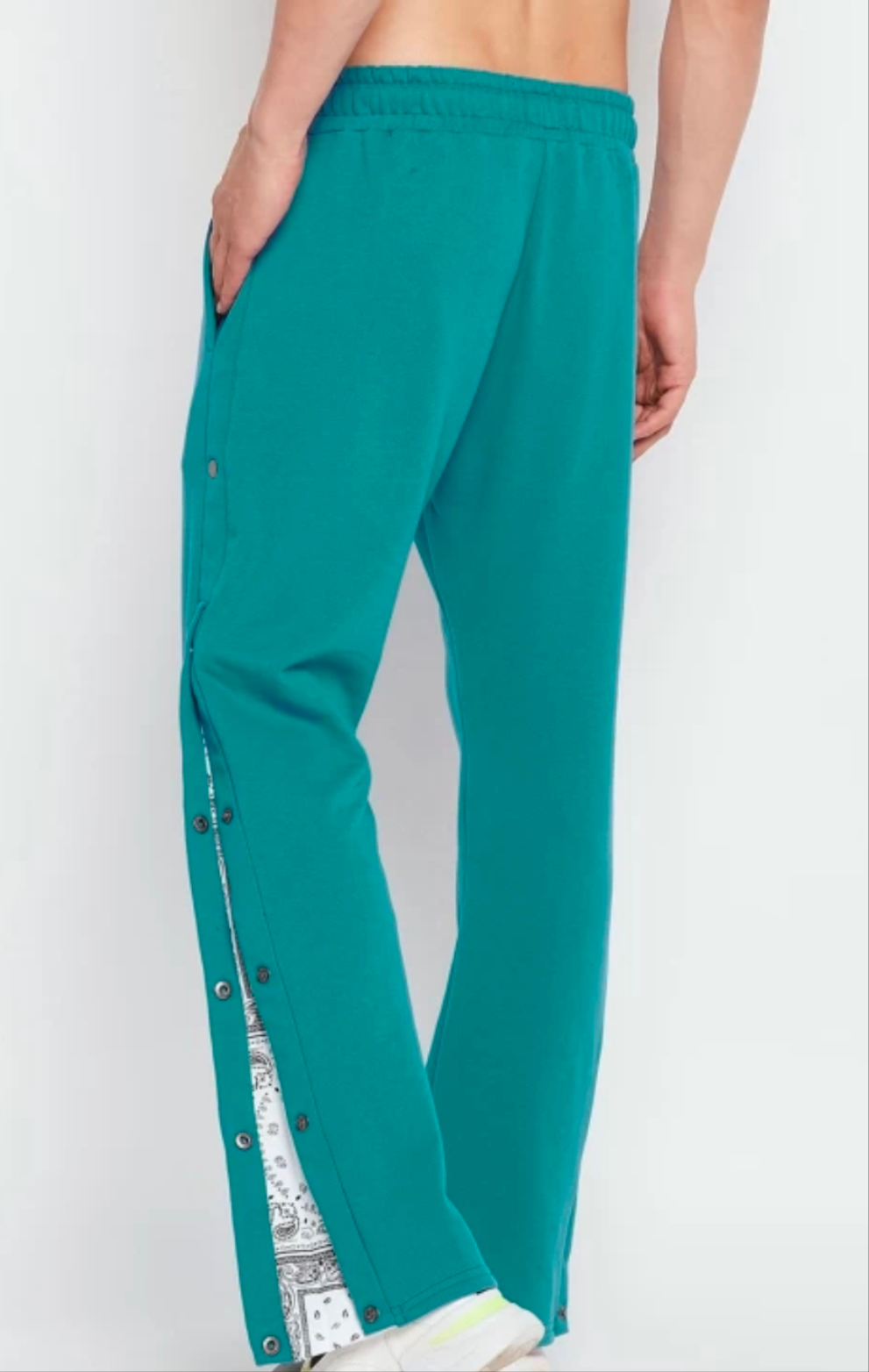 Green track pant