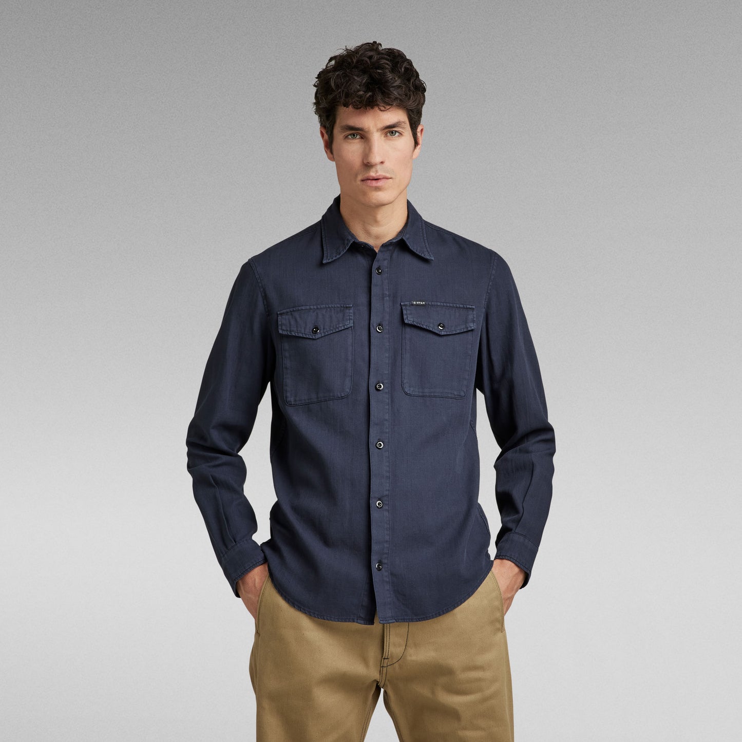 G-STAR Raw Orginals Denim Slim Fit Shirt