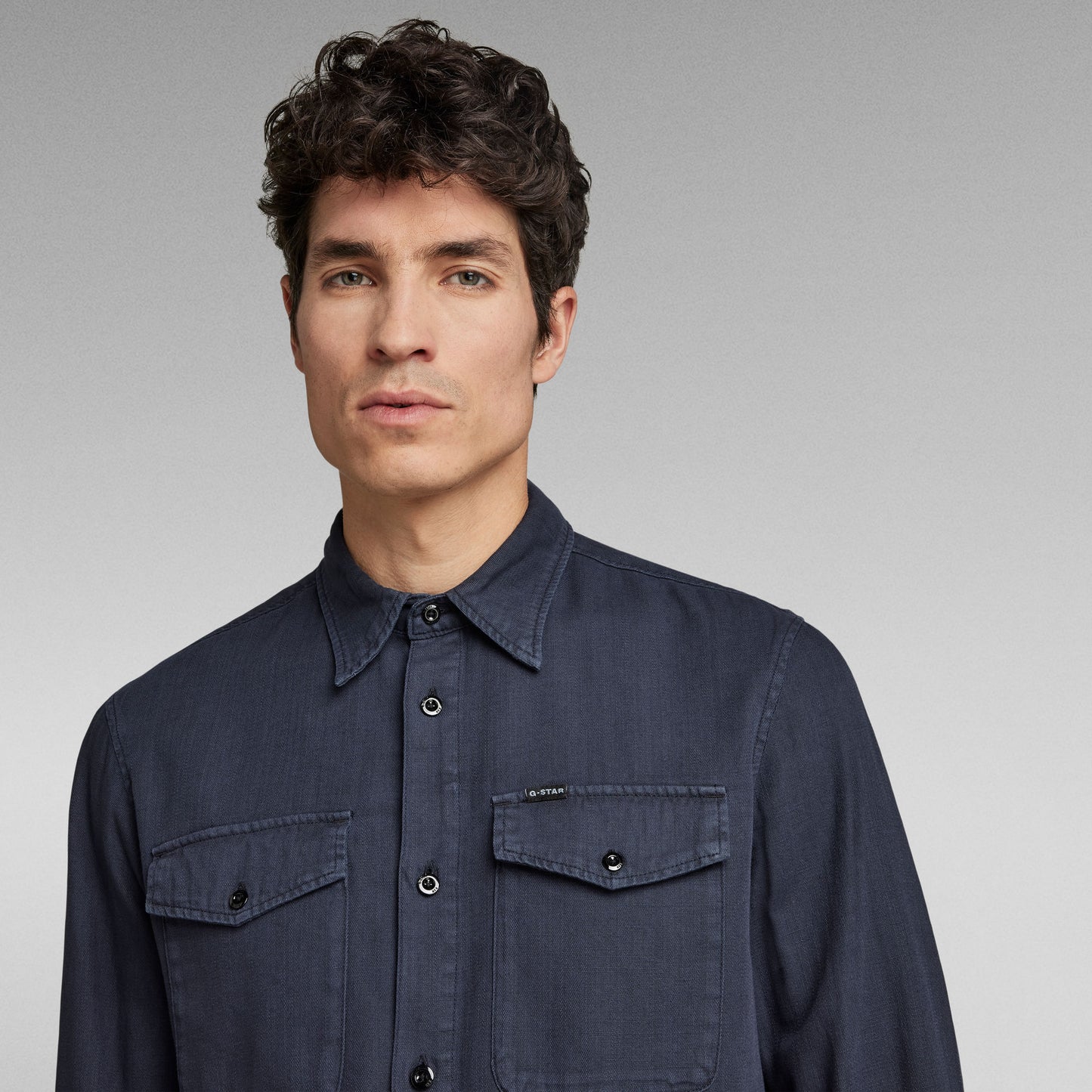 G-STAR Raw Orginals Denim Slim Fit Shirt