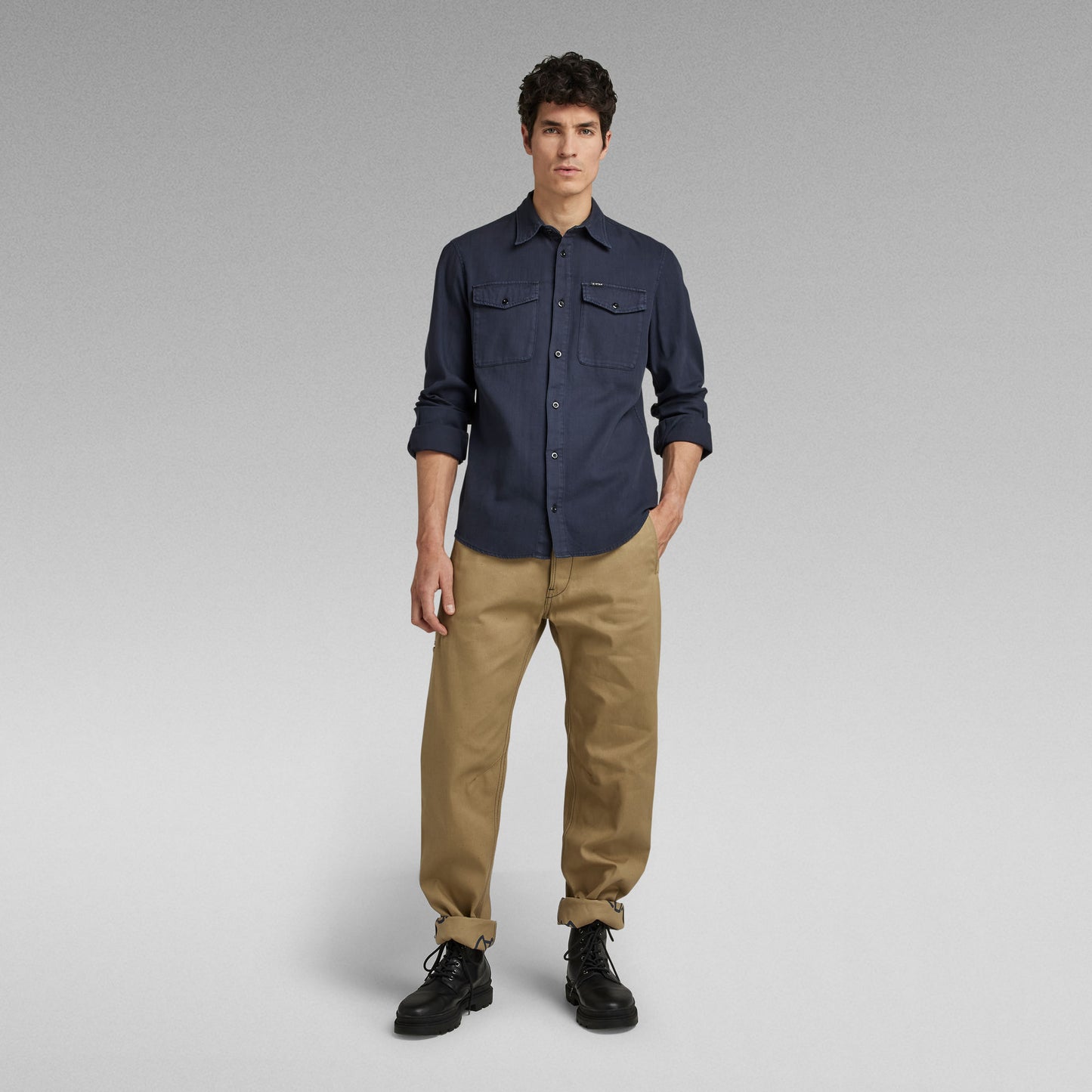 G-STAR Raw Orginals Denim Slim Fit Shirt