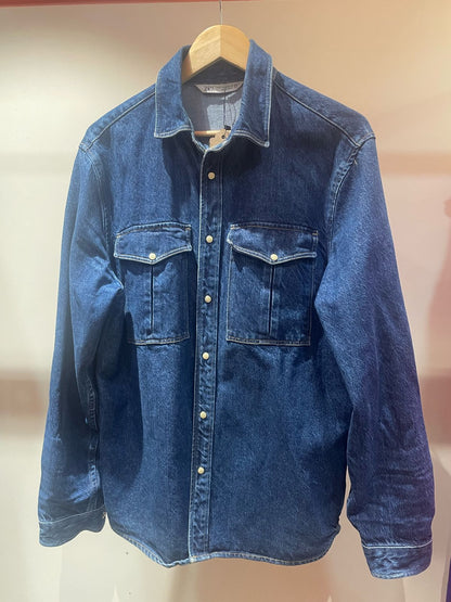 Zara Blue Denim Shirt