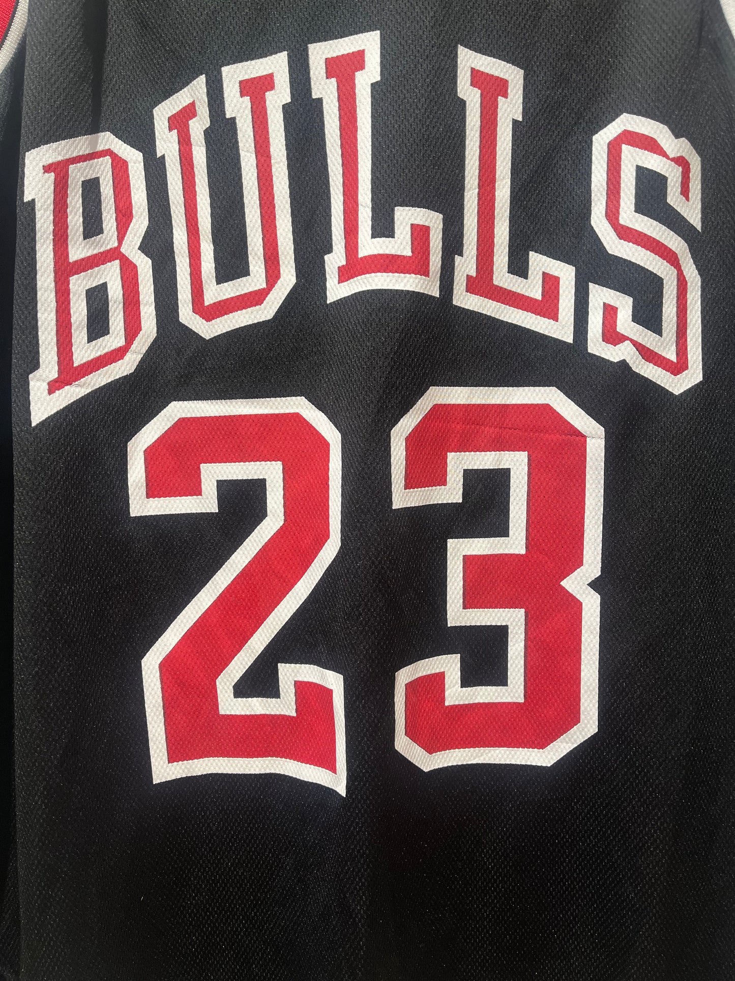 Chicago Bulls Jordan 23 Black Basketball Jersey