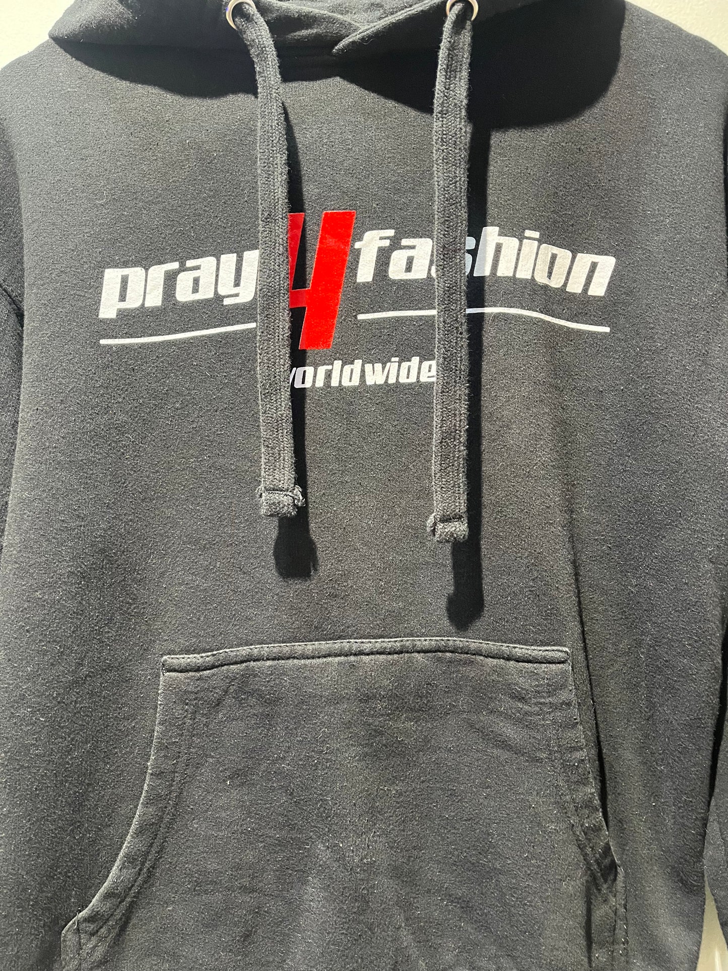 Pray4Fashion Black Hoodie