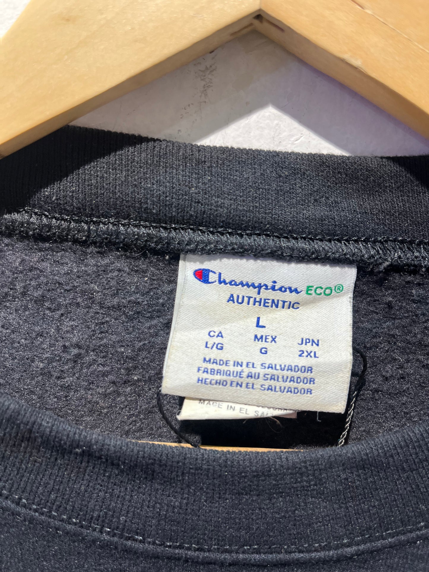 Champion Authentic Black Sweatshirt