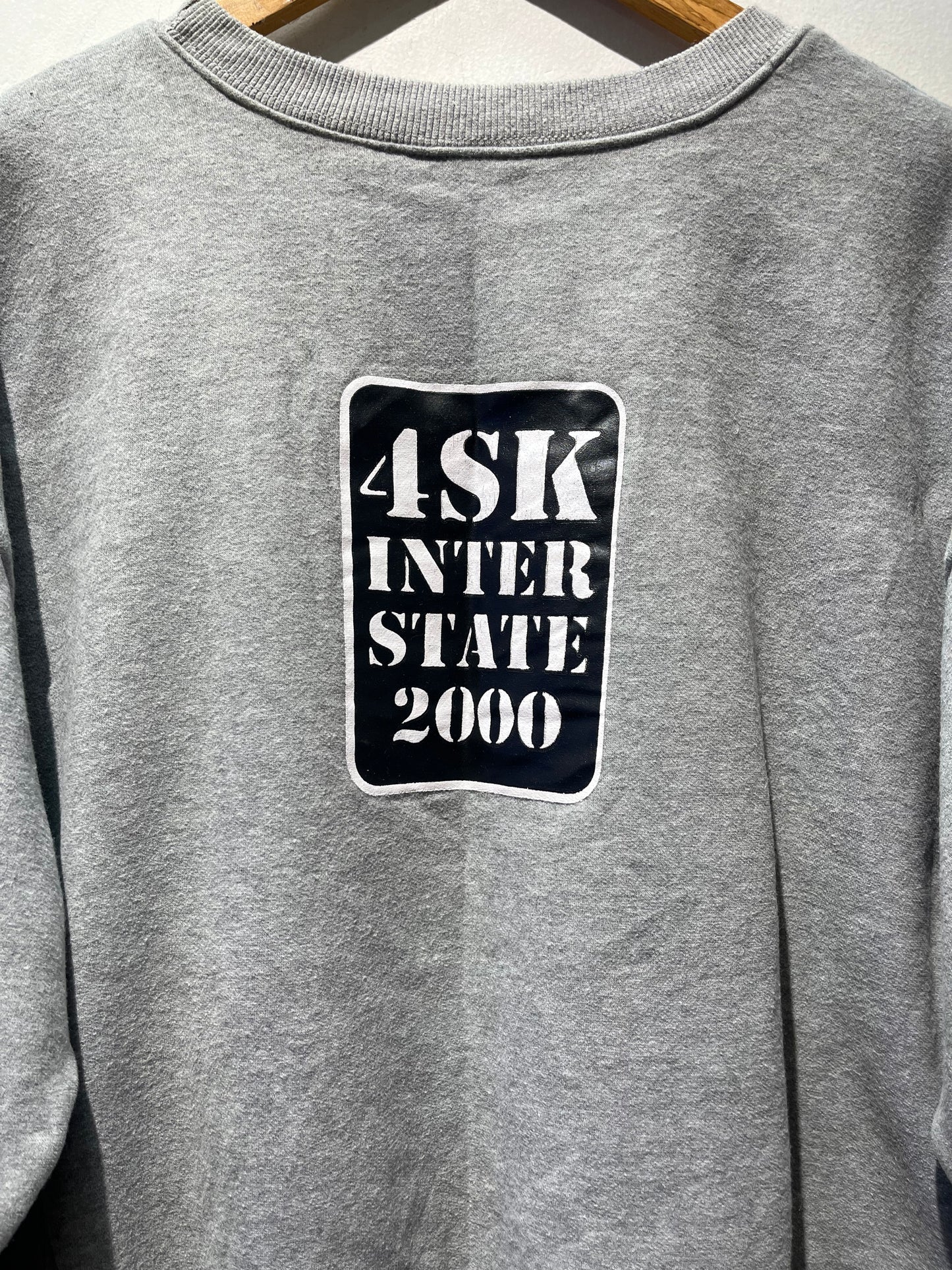 4sk Inter State 2000 Grey Sweatshirt