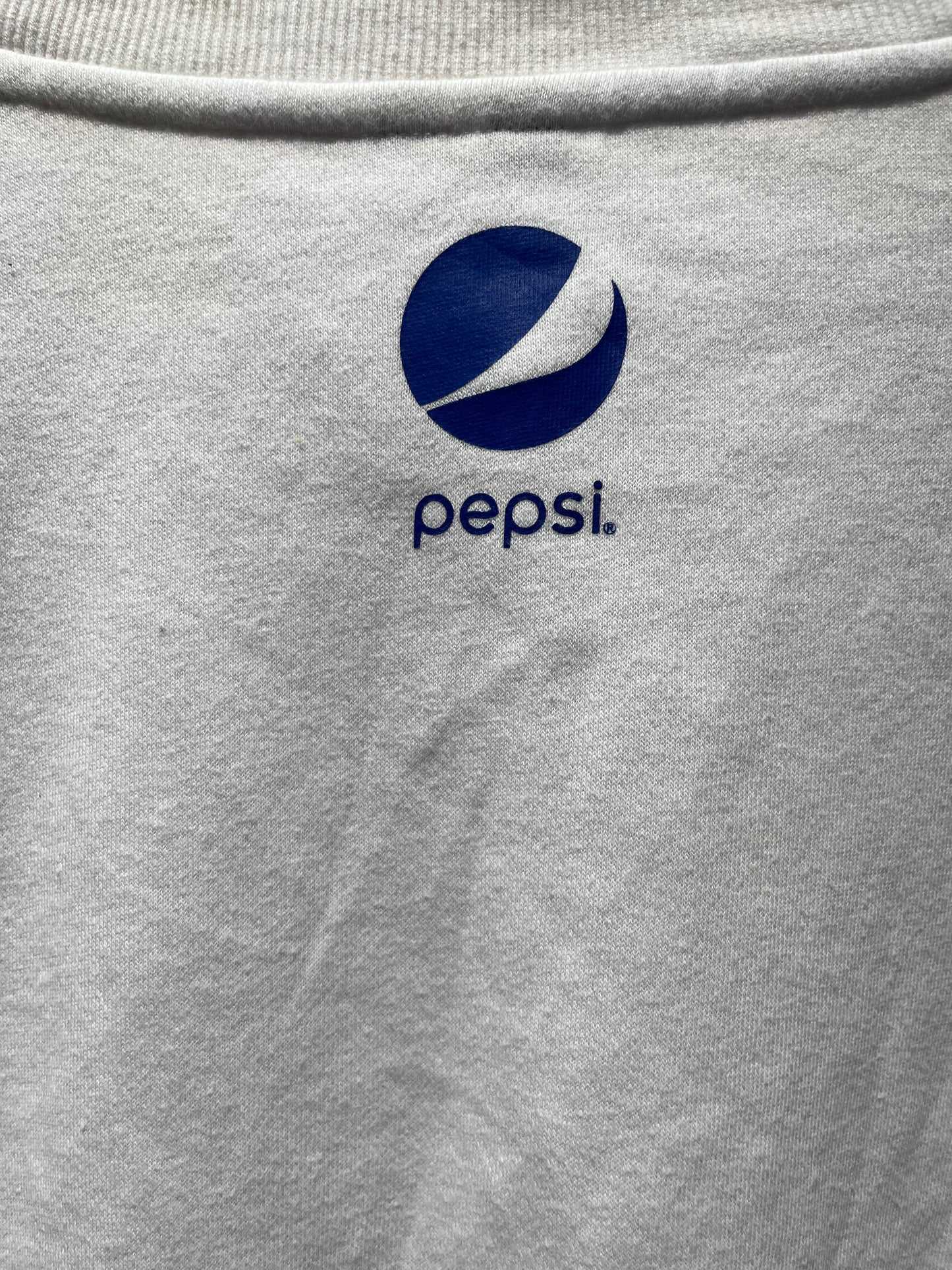 H&M Divided  White Pepsi Printed Sweatshirt