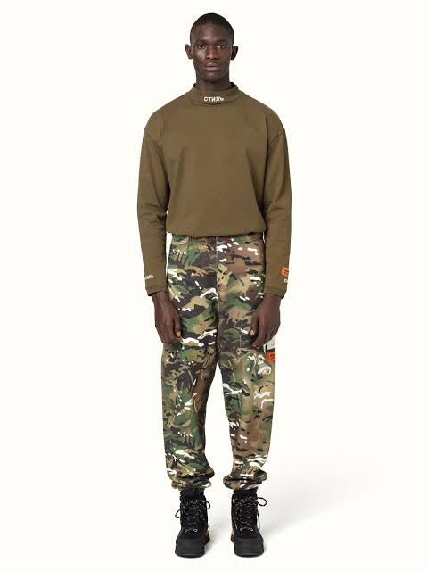 Heron Preston Camouflage Print Track Trousers