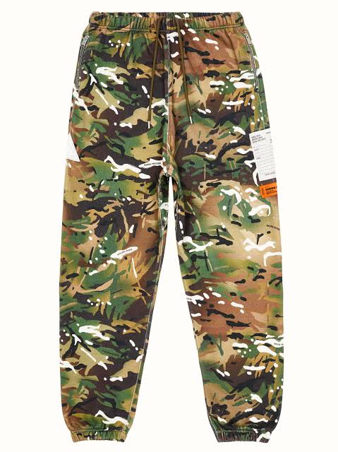 Heron Preston Camouflage Print Track Trousers