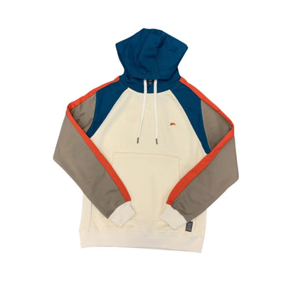A.Tiziano Mens Long Sleeve Color Blocked Hoodie