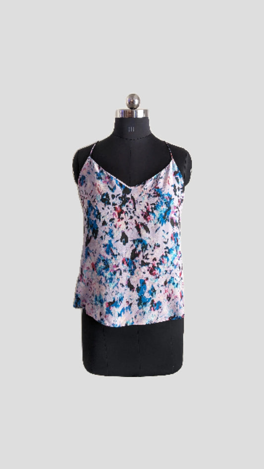 J. Crew Abstract Floral Cami Top