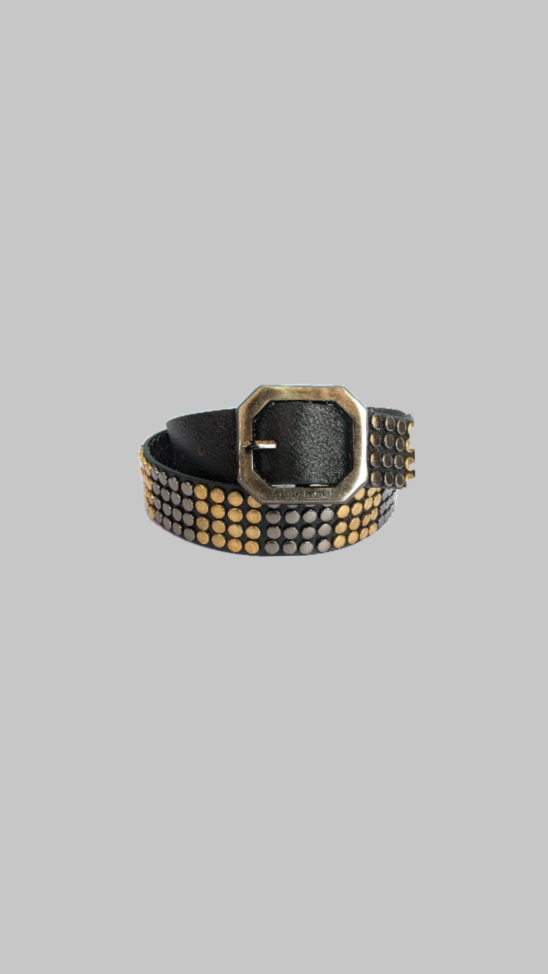 Gold & Silver Studded Y2K Belt