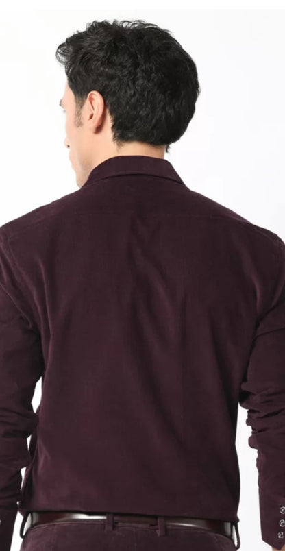 Rare Rabbit Maroon Shirt