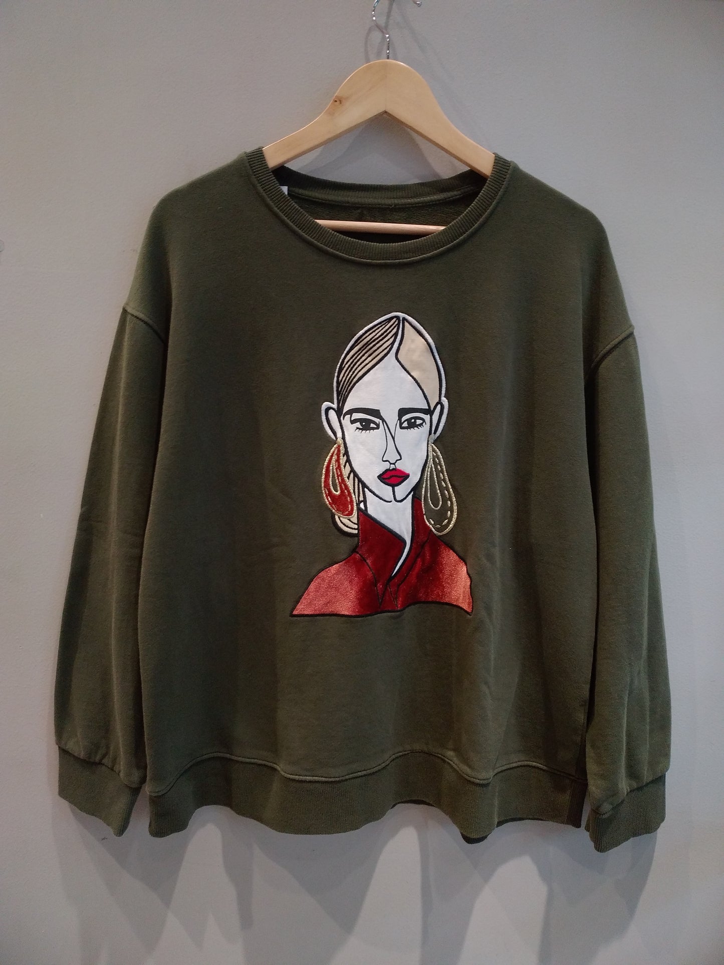 Olive Green Sweatshirt