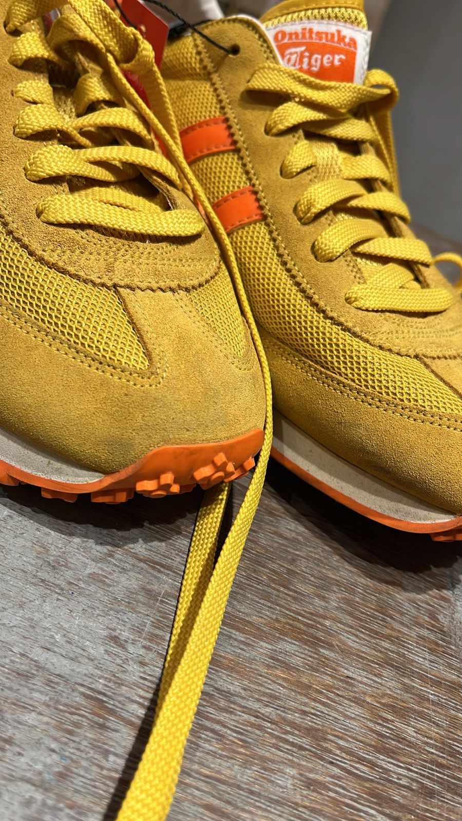 Onitsuka Tiger Yellow Shoes