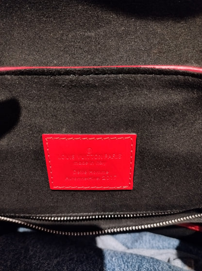 Supreme Louis Vuitton x Supreme Christopher Backpack Epi PM Red