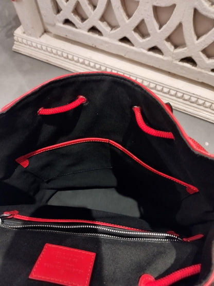 Supreme Louis Vuitton x Supreme Christopher Backpack Epi PM Red