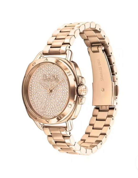 Coach Rose Gold Toned Watch