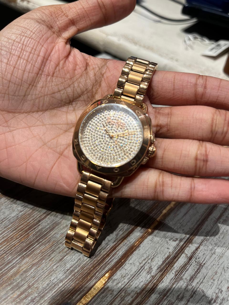 Coach Rose Gold Toned Watch