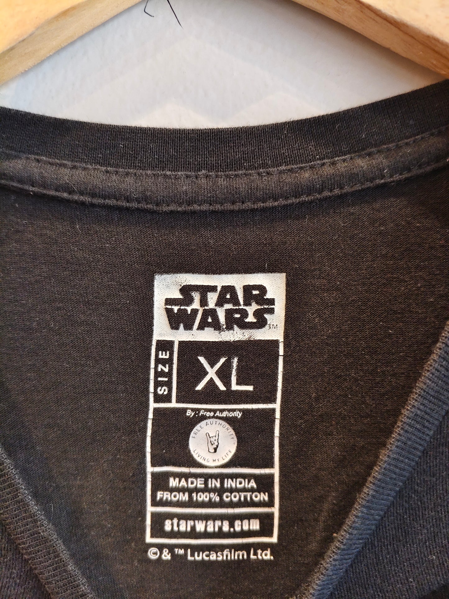 Star Wars Black Vintage Tee