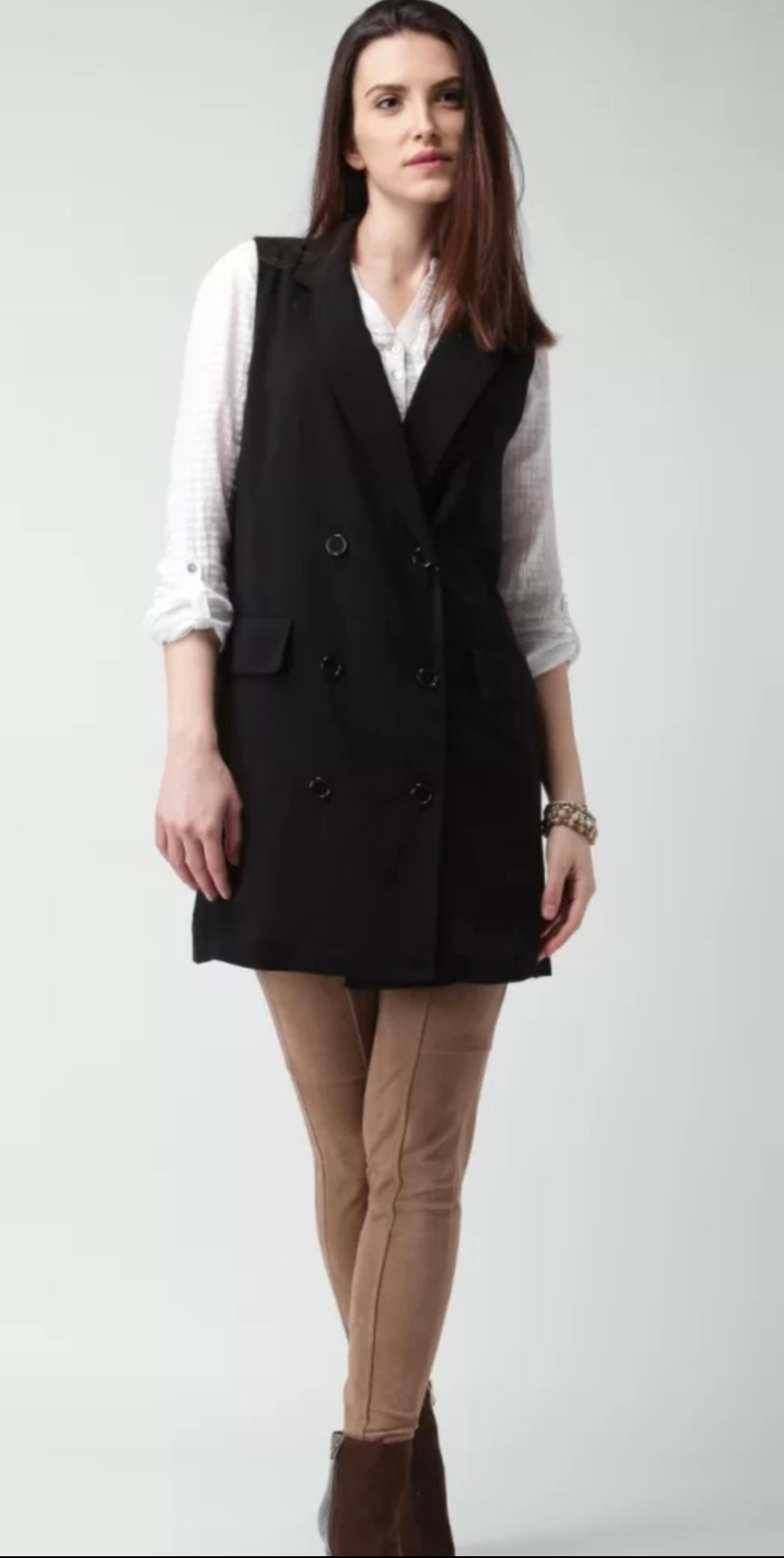 Forever 21 Black Coat