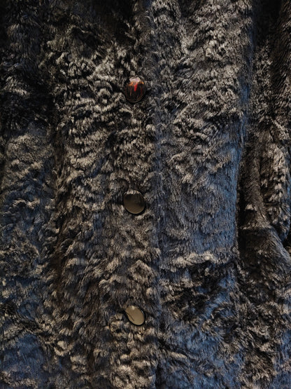 M&S Women Black Fur Coat