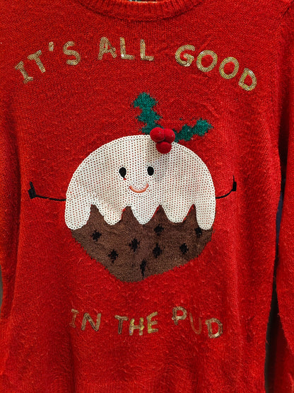 New Look Red Christmas Sweater