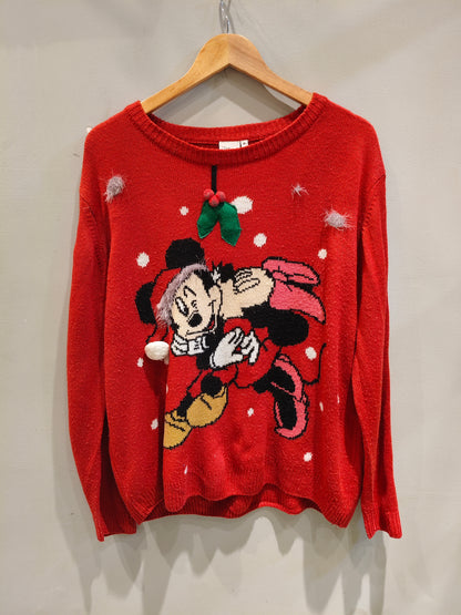 Disney Red Christmas Sweater