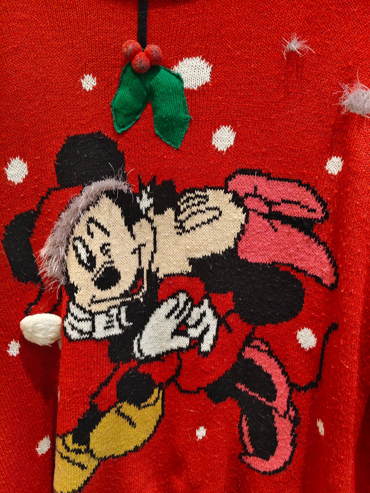 Disney Red Christmas Sweater