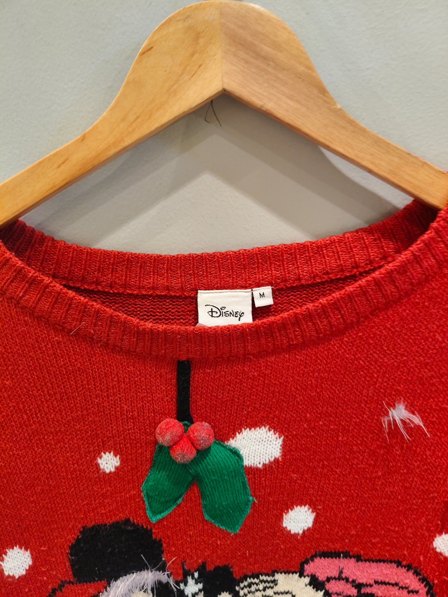 Disney Red Christmas Sweater