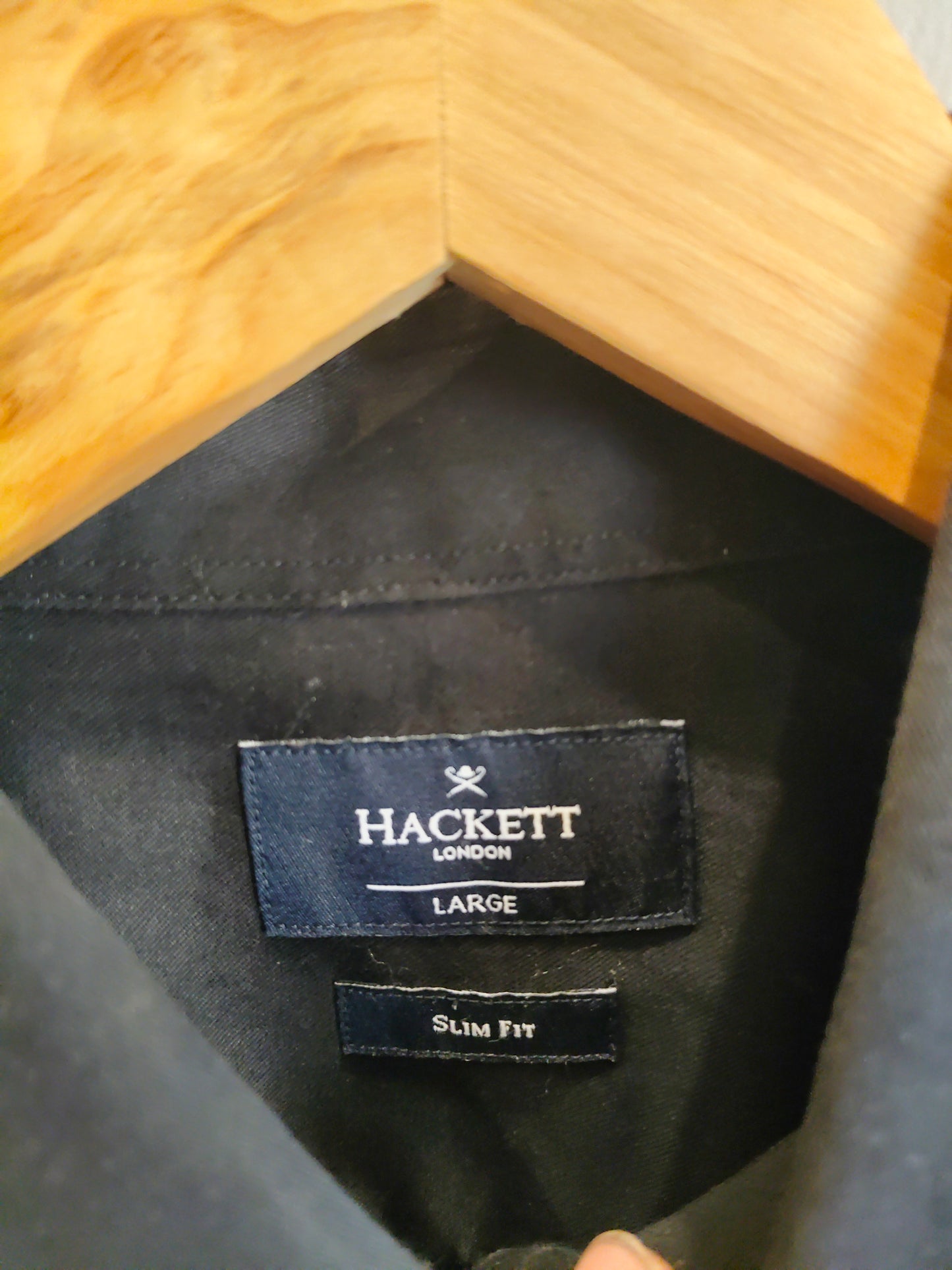 Hackett London Black Shirt