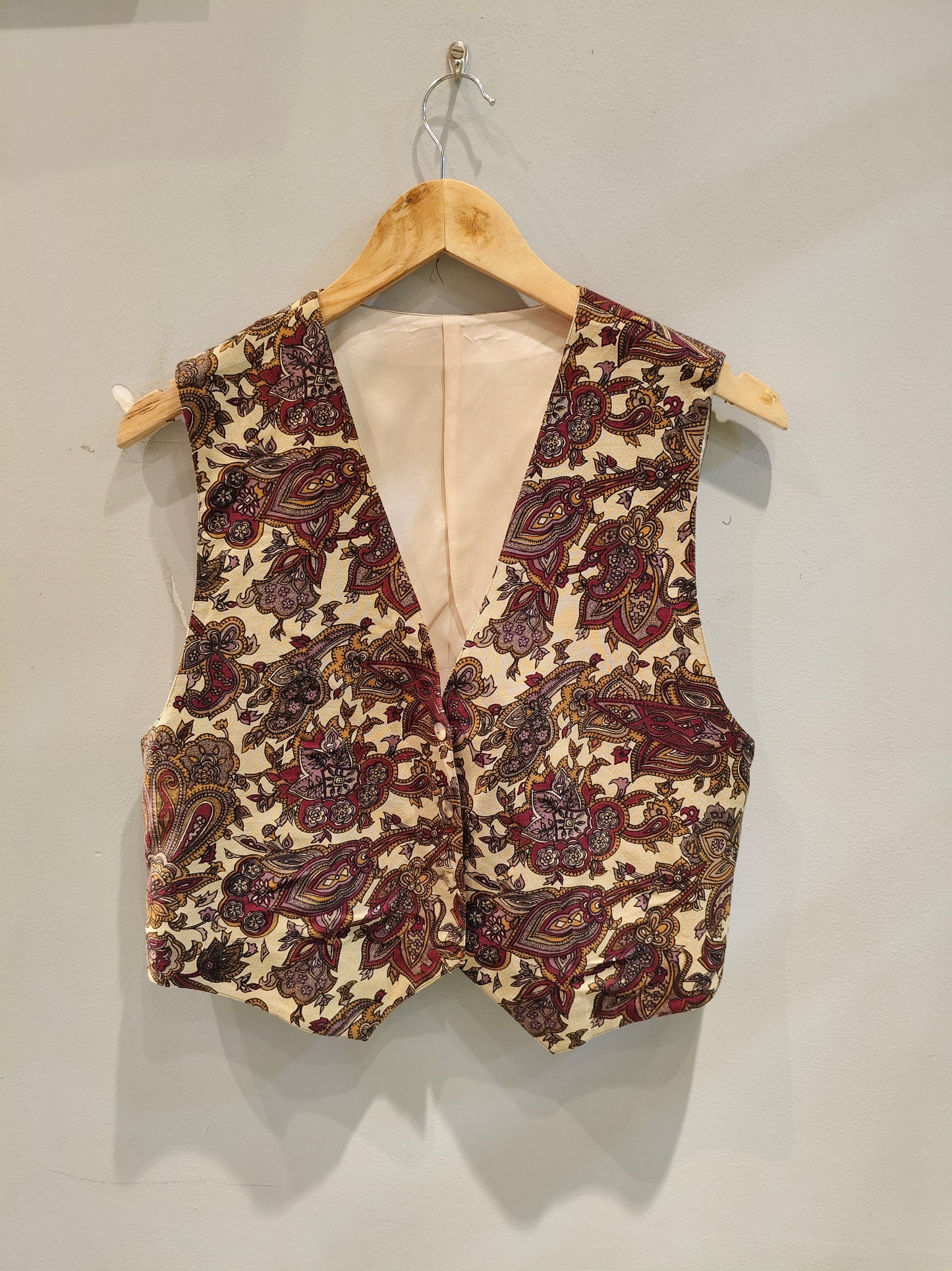 Floral Printed Vest