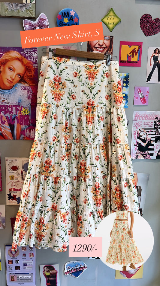Forever New Floral SKirt