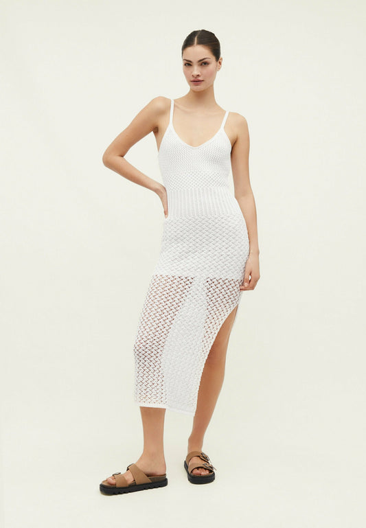 Stradivarius Crochet Strappy Dress