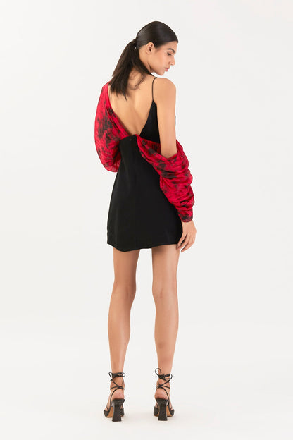 28 Moons SCARLET SHADOW MINI DRESS