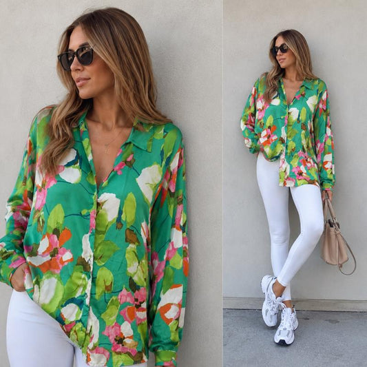 ZARA Floral Shirt