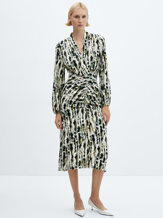 Mango Printed Dress