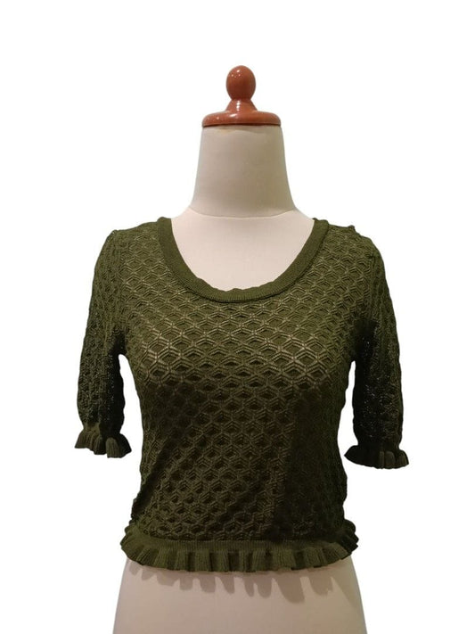 Olive Green Top