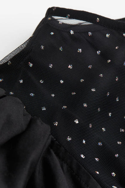 H&M crop top with gems